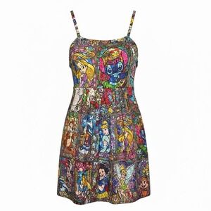 Wild Rich Kids Size 6 Stained Glass Tank Twirl Dress